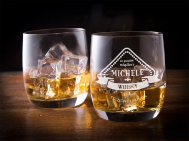 Bicchiere da whisky con incisione - La qualità migliore