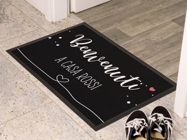 Zerbino personalizzato con nomi e foto