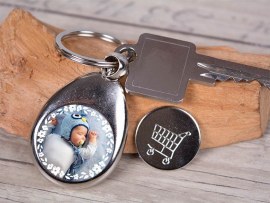 Portachiavi con foto