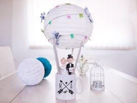 Tazza come mongolfiera