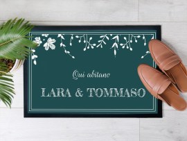 Zerbino personalizzato con nomi