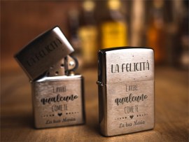 Zippo collage - la felicità