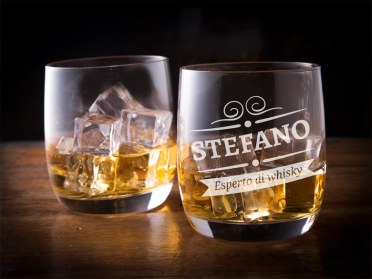 Bicchiere da whisky con incisione - Esperto di whisky