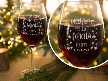 Bicchieri da vino personalizzati