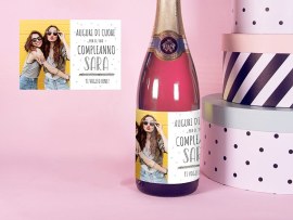 Etichetta per spumante amica