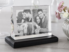 Foto nel cristallo coppia