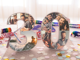 Numeri deco per il 30° compleanno