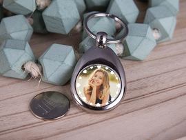 Portachiavi fotografico personalizzato