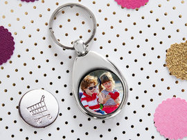 Portachiavi personalizzato con foto