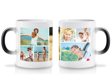 Create una tazza magica con le vostre foto che diventano colorate quando  vengono riscaldate