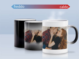 Tazza magica con stampa