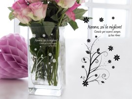 Vaso con design la migliore mamma