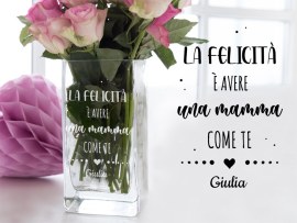 Vaso con deisgn per la mamma