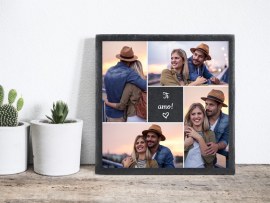 Lastre di ardesia con foto