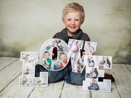 Lettere decorative I love u